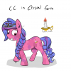 Crystalline Candles Fyre Amore (Crystal Pony)